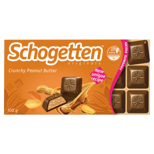 Schogetten crunchy peanut butter 100g