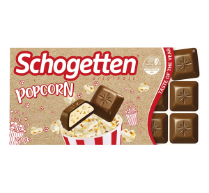 Schogetten czekolada popcorn 100g