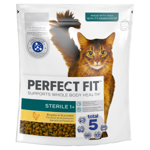 Perfect Fit Sterile 1+ sucha karma dla kota z kurczakiem 750g