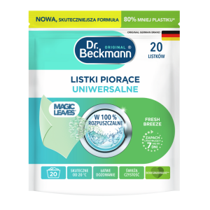 Dr. Beckmann Magic Leaves listki piorące fresh breeze uniwersalne 20szt