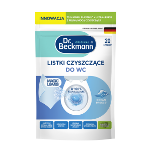 Dr. Beckmann Magic Leaves listki do WC ocean breeze 20szt
