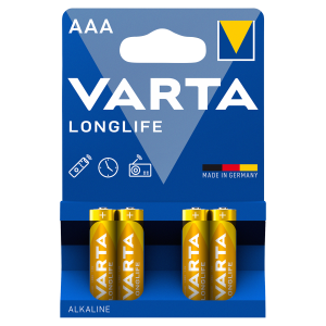 Baterie Varta Longlife Lr03/Aaa 4szt