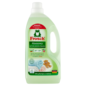 Frosch Żel do prania tkanin białych - aloes 1,5l