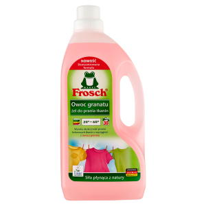 Frosch Żel do prania tkanin kolorowych - owoc granatu 1,5l