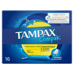 Tampax Compak Regular Tampony z aplikatorem 16szt
