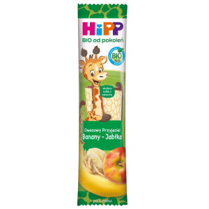 HiPP BIO Od Pokoleń Batonik Owocowy Banany-Jabłka 1R 23g