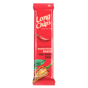 Long Chips chipsy ziemniaczane o smaku słodkiej papryki chilli 75g