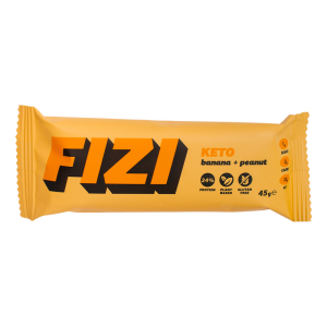 FIZI Keto baton proteinowy banan z orzechami ziemnymi 45g