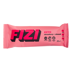 FIZI Keto baton proteinowy truskawka z migdałami 45g