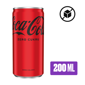 Coca-Cola zero napój gazowany 200ml puszka