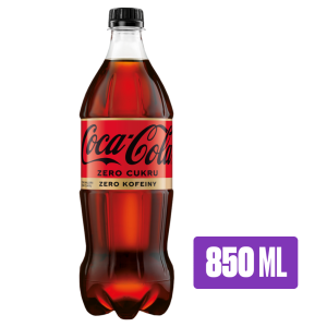 Coca-Cola Zero Cukru Zero Kofeiny napój gazowany 850ml