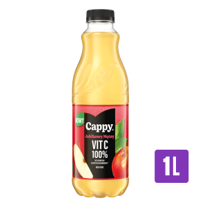 Cappy nektar jabłkowy 100% Vit C 1l