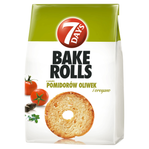 7Days Bake Rolls Pomidor Oliwki 150g