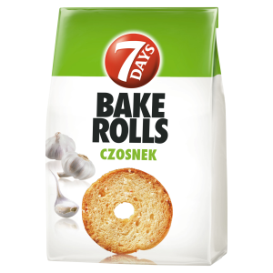 7Days Bake Rolls czosnek 150g
