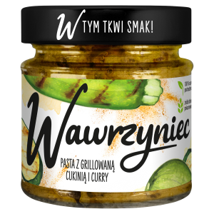 Wawrzyniec Pasta warzywna z grillowaną cukinią i curry 180g