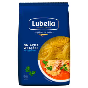 Lubella Nidi makaron gniazda wstążki 400g