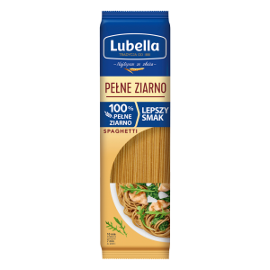 Lubella pełne ziarno makaron spaghetti 400g