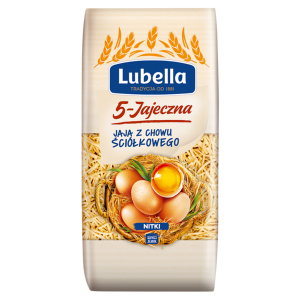 Makaron Lubella Jajeczna 5 Jaj Nitki 250G