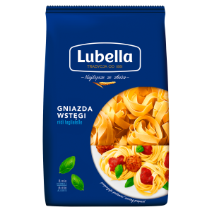 Lubella makaron gniazda tagliatelle 400g