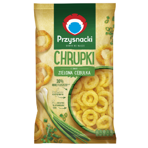 Przysnacki chrupki o smaku zielona cebulka 140g