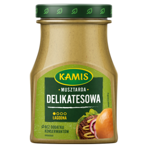 Kamis musztarda delikatesowa 185g