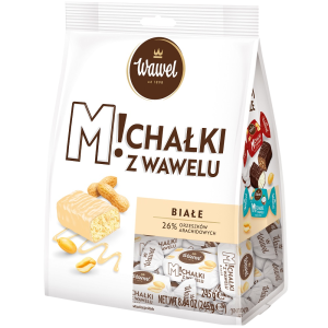 Cukierki Michałki Białe 245g