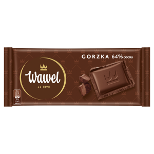 WAWEL Czekolada gorzka 64% cocoa 90g
