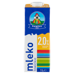 Mleko UHT ŁOWICKIE PREMIUM 2% 1l