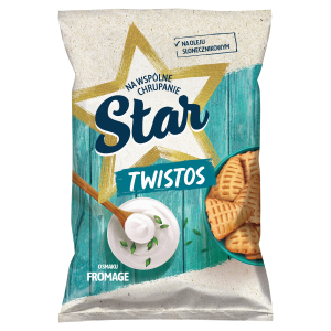 Star Twistos chrupki o smaku Fromage 70g
