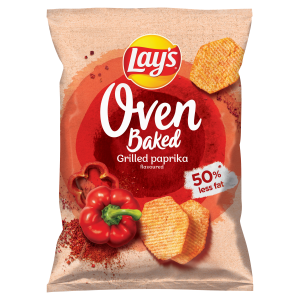 Lays Oven Baked chipsy ziemniaczane o smaku grillowanej papryki 110g