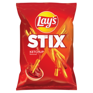 Lay's Stix ketchup chipsy 130g