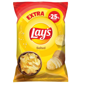 Lay's chipsy naturalne solone 163g