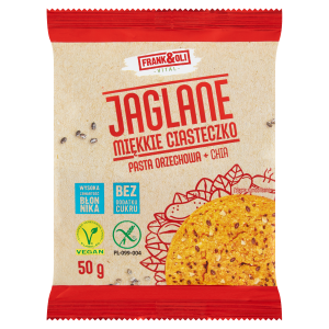 Frank&Oil Jaglane miękkie ciasteczko 50g