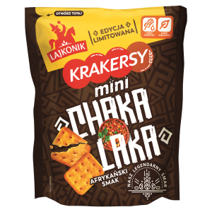 Lajkonik Mini Krakersy Chakalaka 100g