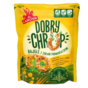 Lajkonik Dobry Chrup bajgle z ziołami 100g