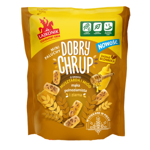 Lajkonik Dobry Chrup Mini Paluchy Musztarda i Miód 100g