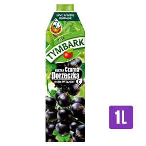 Tymbark nektar Czarna Porzeczka 1l