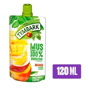 Tymbark mus mango-jabłko-banan 120ml