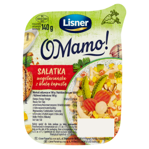 Lisner o Mamo! sałatka wegetariańska z białą kapustą 140g