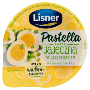 Lisner pasta jajeczna ze szczypiorkiem 80g