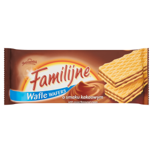 Familijne wafle kakaowe 180g