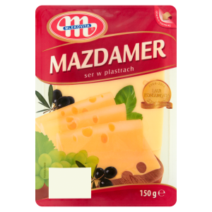 Mlekovita ser żółty Mazdamer plastry 150g