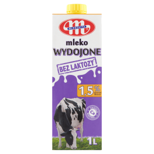 Mlekovita Wydojone mleko bez laktozy 1,5% 1l