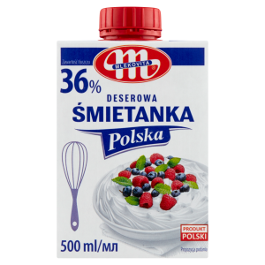 Mlekovita śmietanka UHT polska 36% 500ml