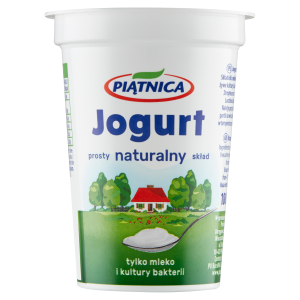 Piątnica jogurt naturalny 2% 180g