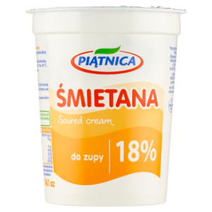 Piątnica śmietana do zupy 18% 400g