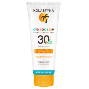 Kolastyna Emulsja do opalania Rodzinna SPF30 250ml