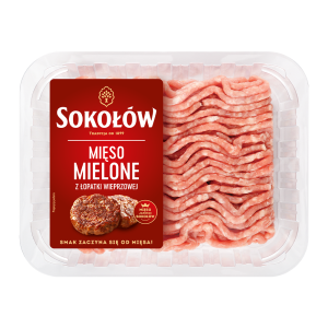 Sokołów Uczta mięso mielone wieprzowe z łopatki 430g