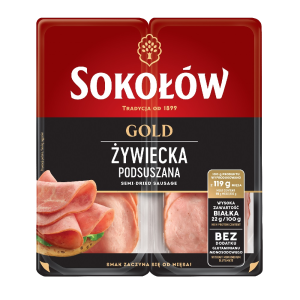 Sokołów Gold kiełbasa żywiecka sucha 2x50g