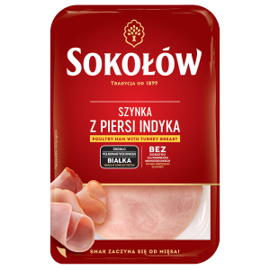 Sokołów szynka z piersi indyka 120g